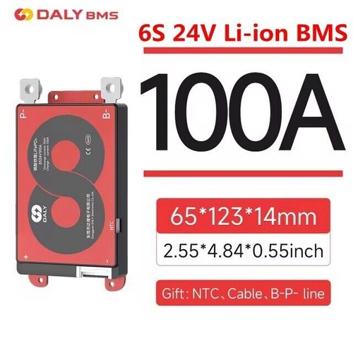 Daly bms ion 24v - 6s,