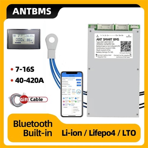 Ant smart bms 16s - bms, 40a-420a