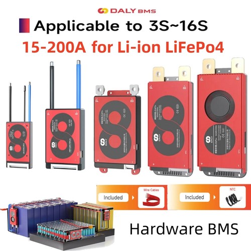 Daly 16s 15a 200a ion - daly, 3s-16s