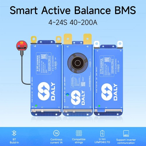 Daly smart bms 200a 24s - smart,