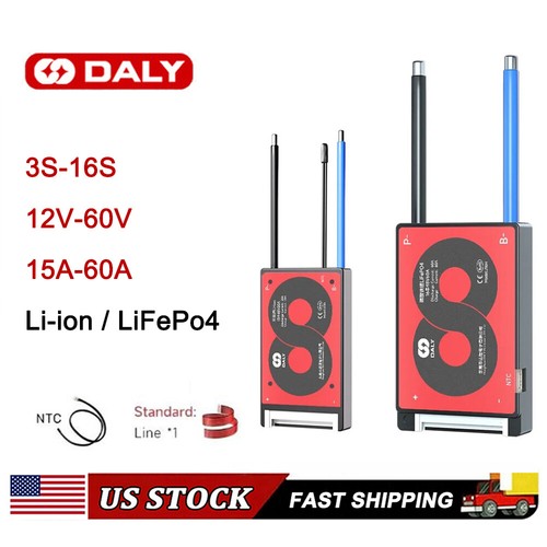 Daly smart bms 16s - smart, li-ion