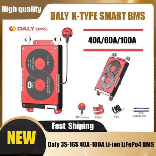 Daly smart bms 16s 12v - smart,