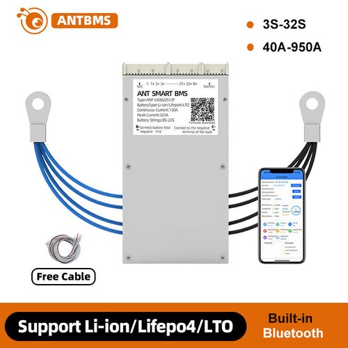 Ant smart bms 32s 40a - smart,